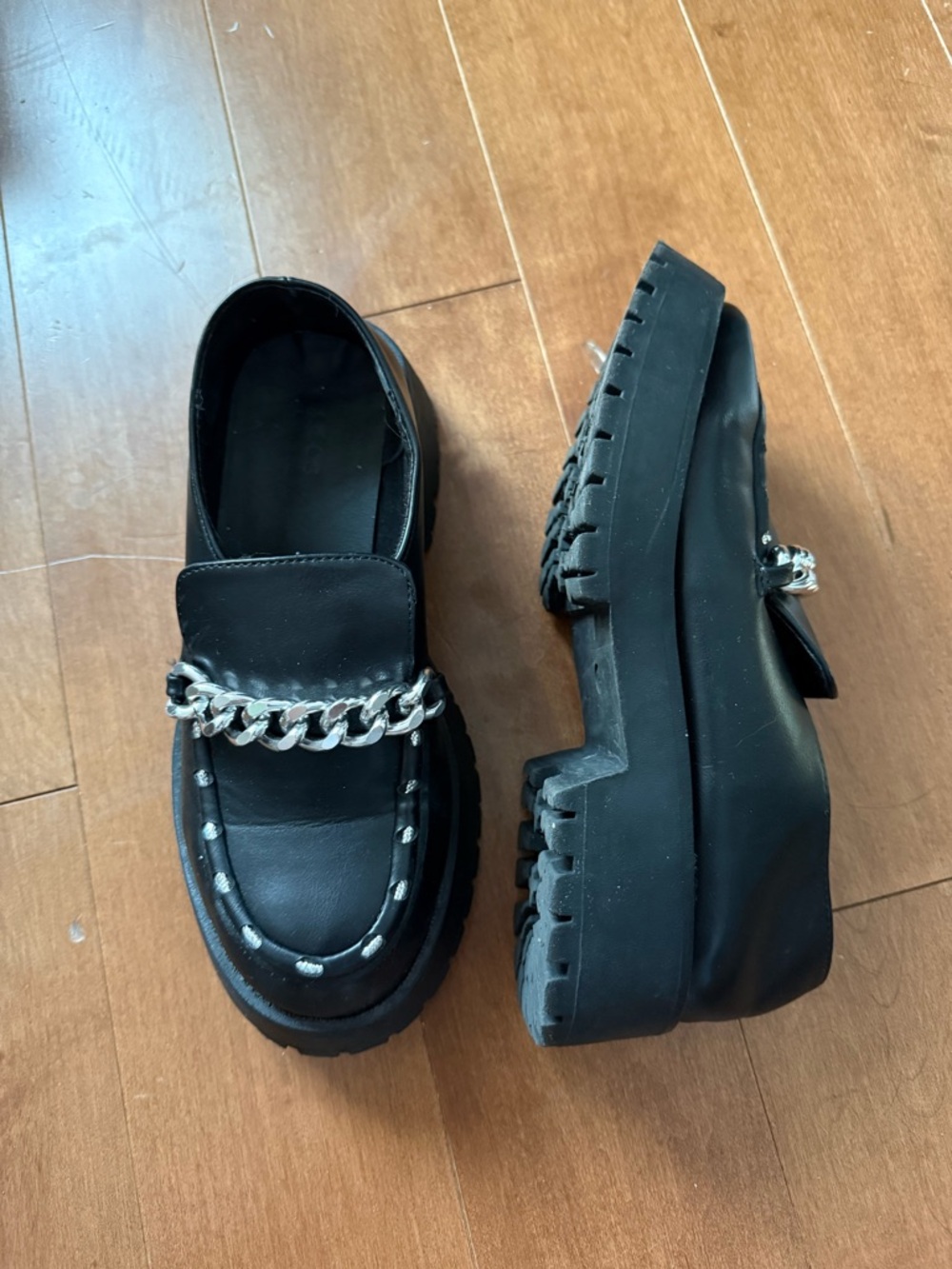 ASOS Lug Loafer with Studs